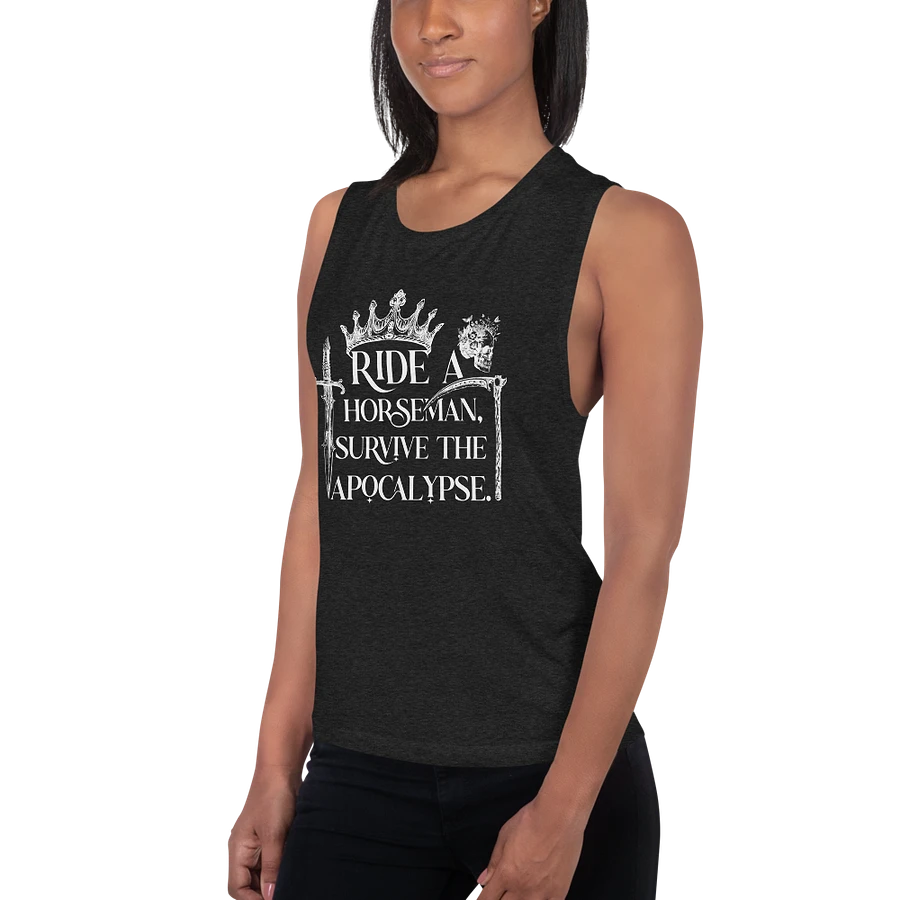 Ride a Horseman Bella+Canvas Women's Flowy Muscle Tank product image (3)