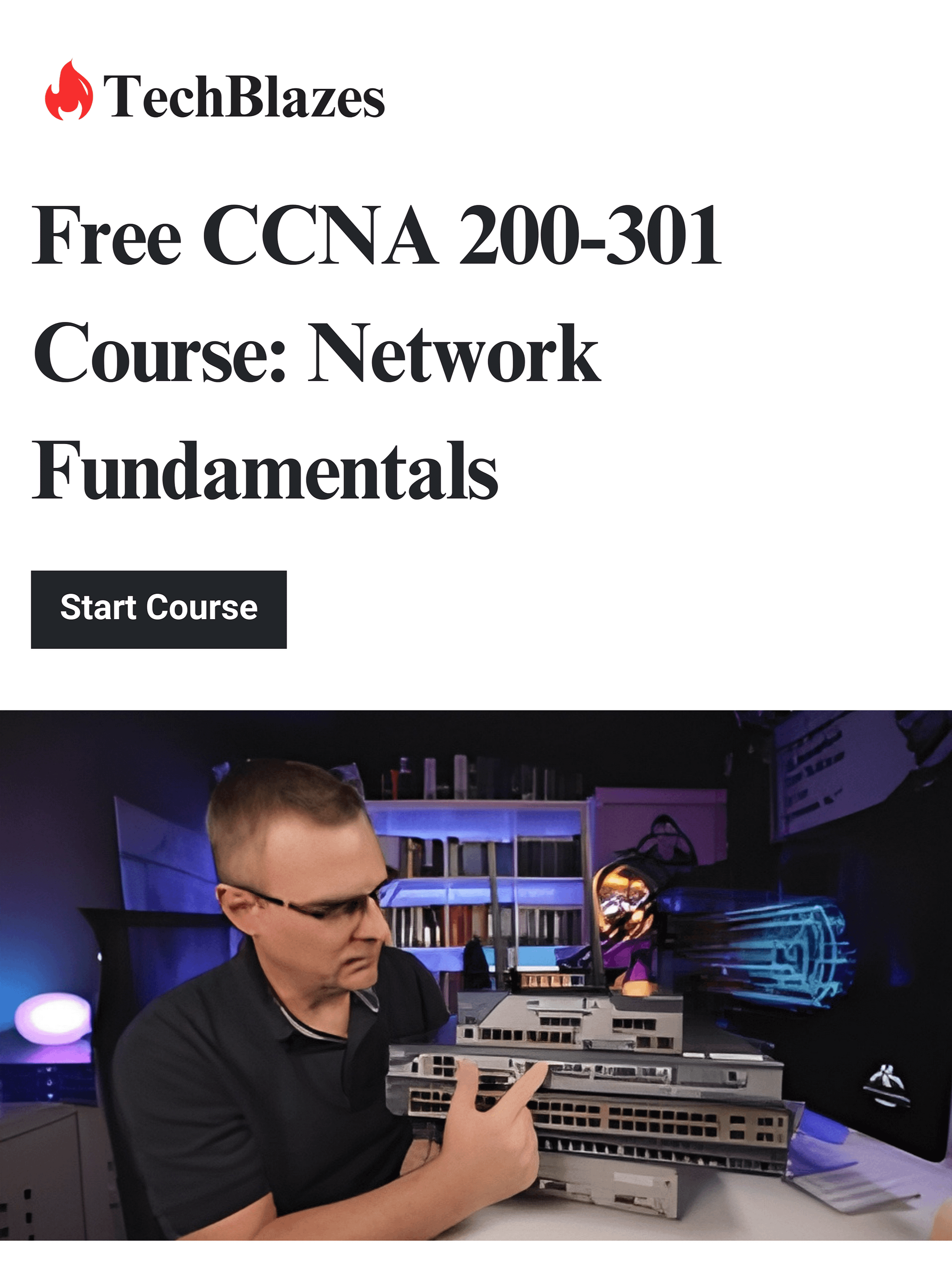 Free CCNA 200-301 Course: Network Fundamentals product image (1)