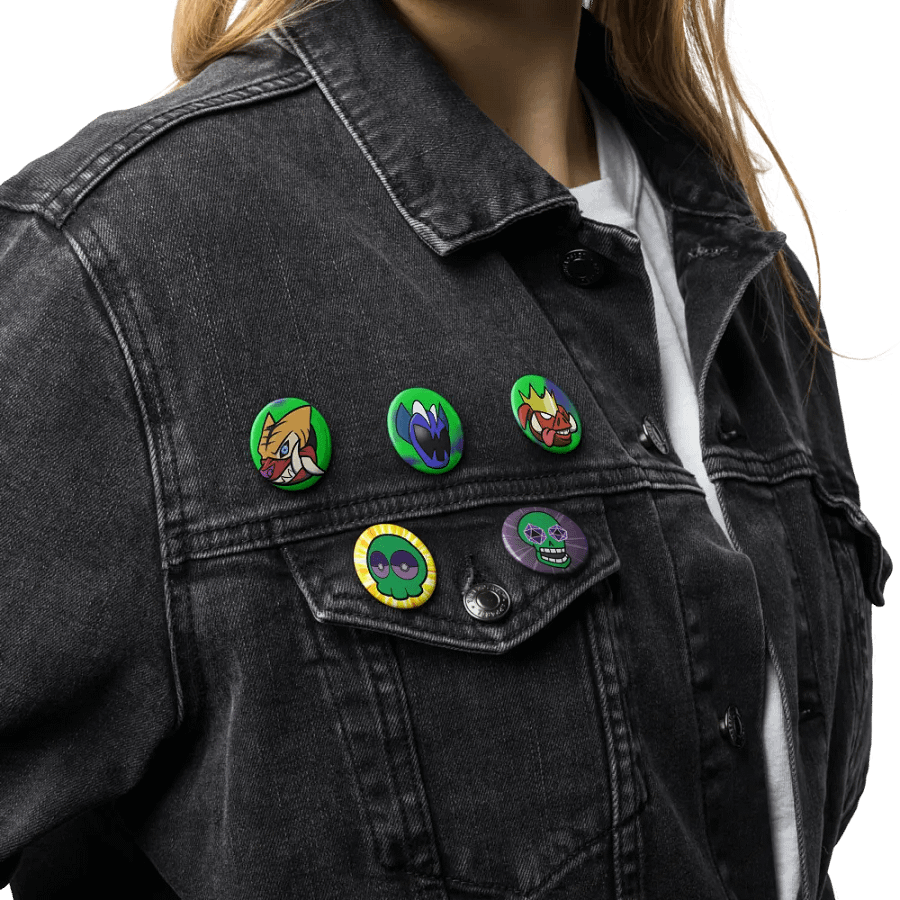 Green Villain Pins! product image (12)