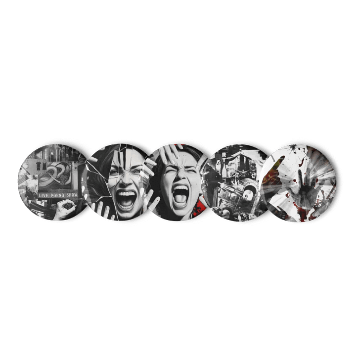 Set of Pin Buttons VI product image (1)