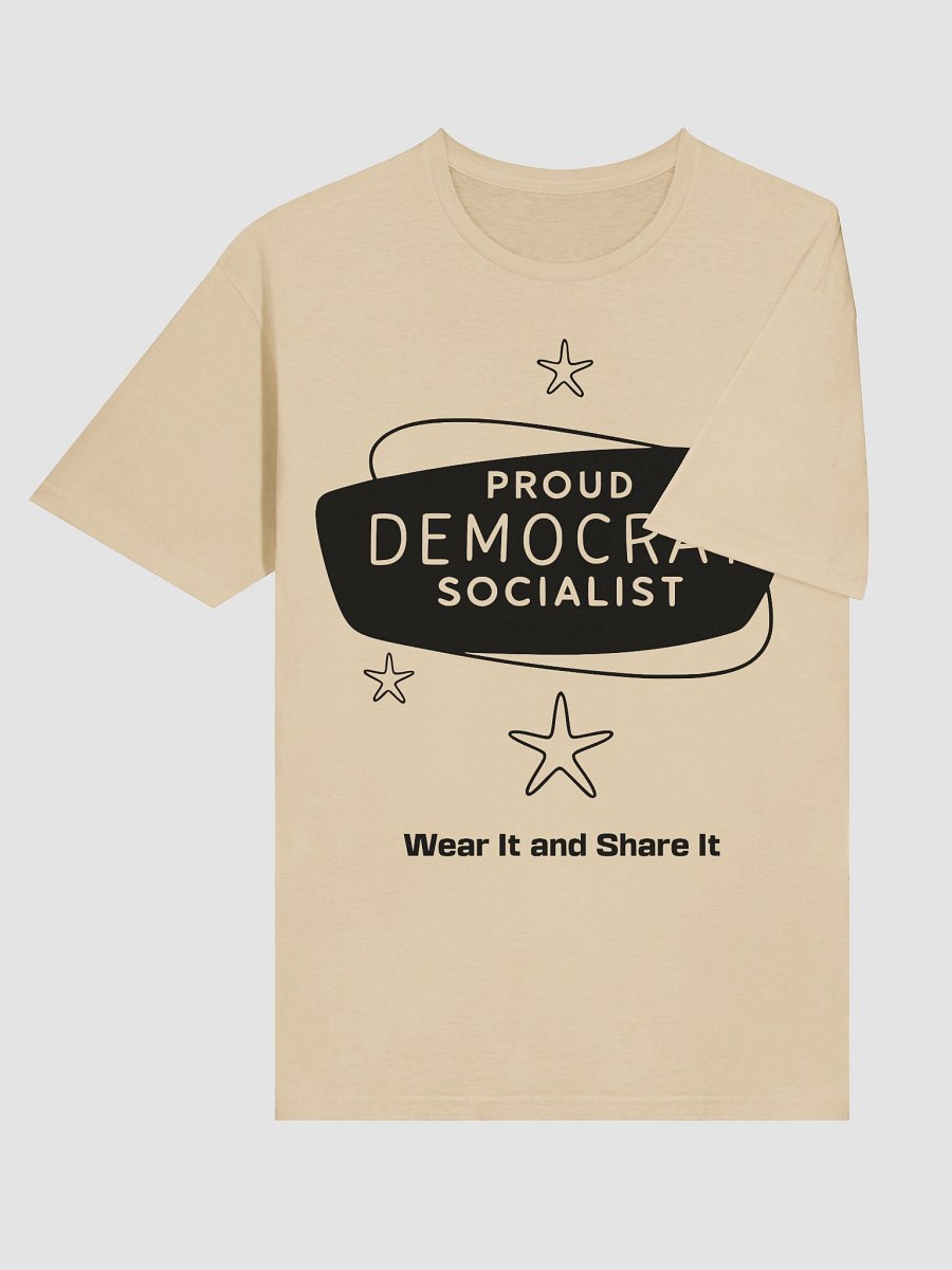 Proud Democrat Socialist Bold Identity Tee (B) product image (48)