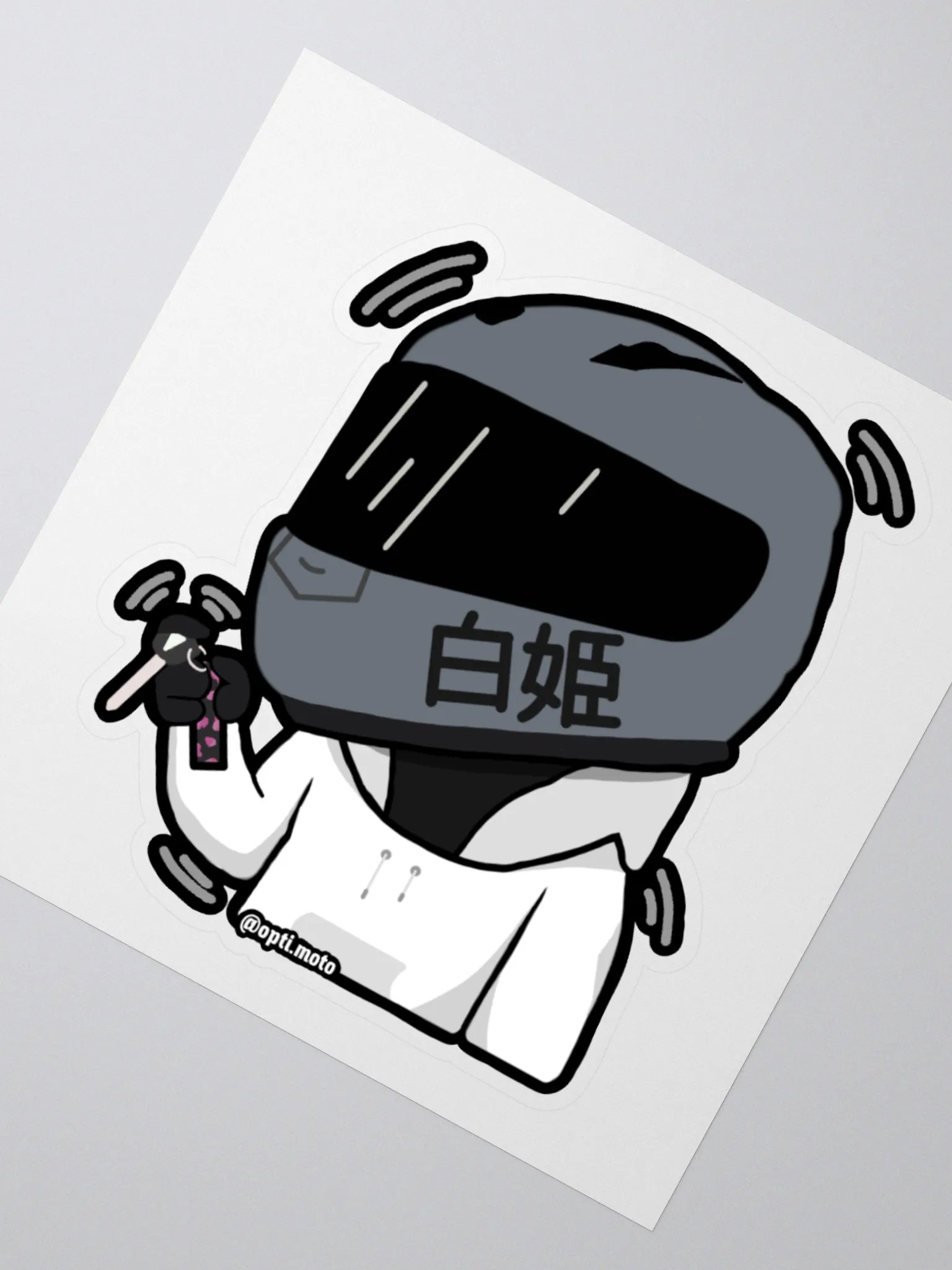 Optimoto Anxiety - Sticker product image (5)