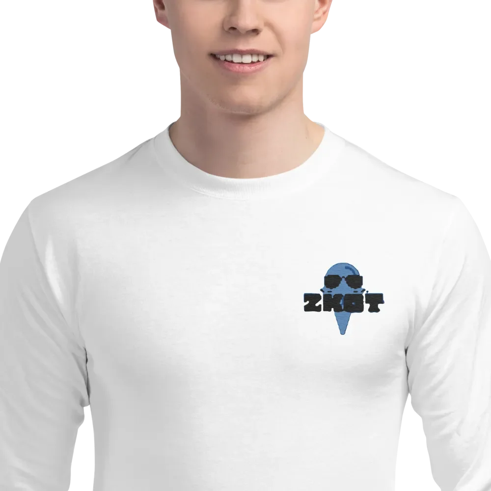 ZKOT Champion© Long Sleeve Shirt - Show your Support with Style - Menswear, Womenswear - 100% Cotton product image (1)