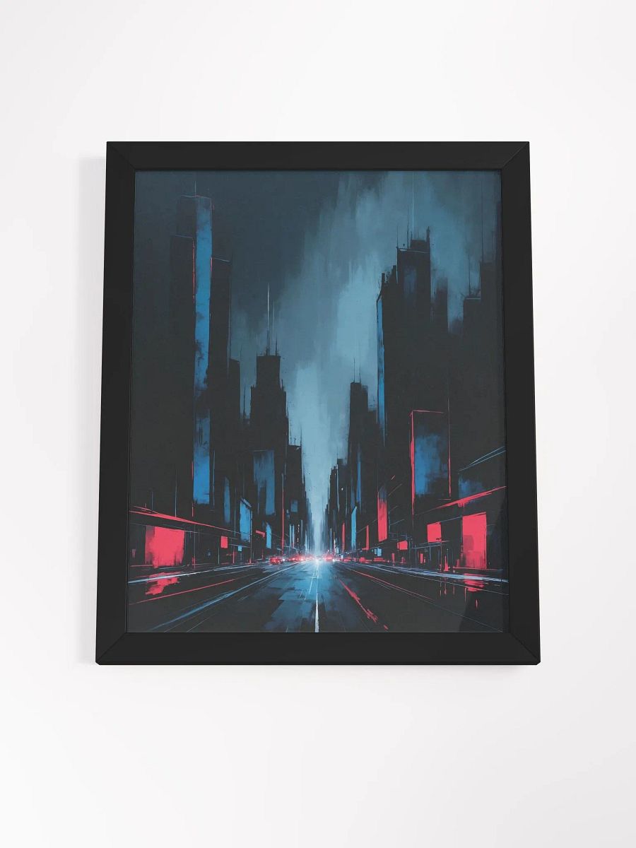 Abstract Cityscape Framed Print product image (23)
