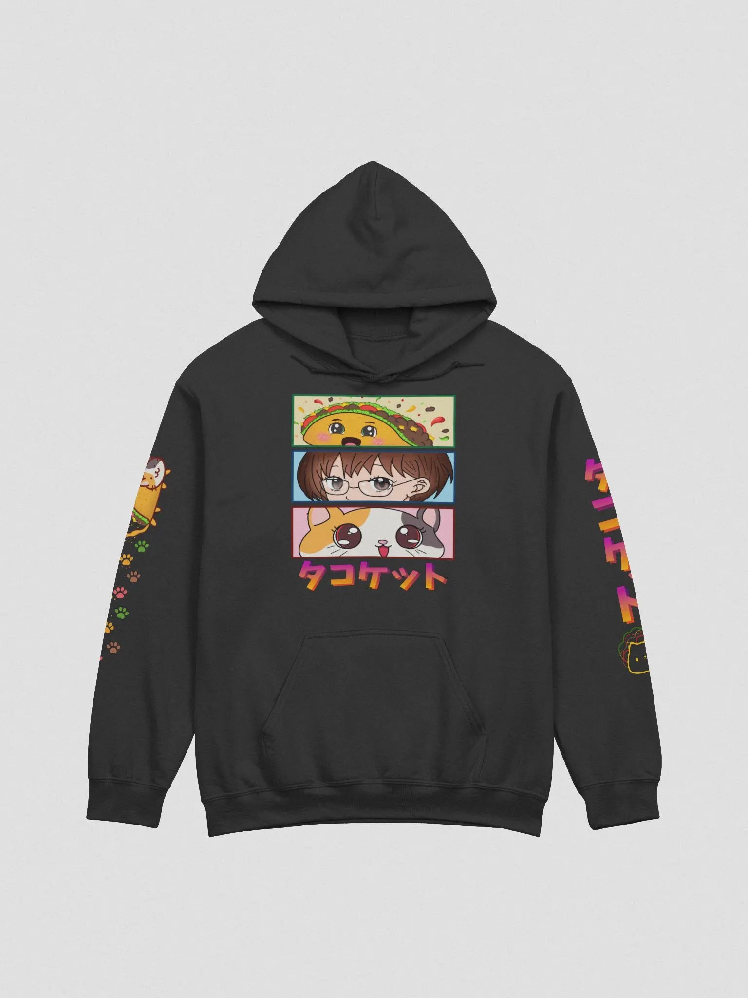 TacoCatto Anime Gildan Hoodie product image (1)