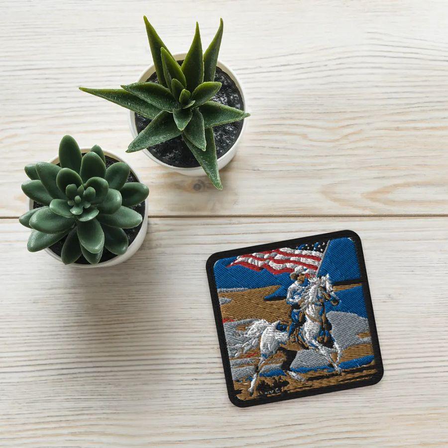 Arabian Patriot Ride Embroidered Patch product image (4)