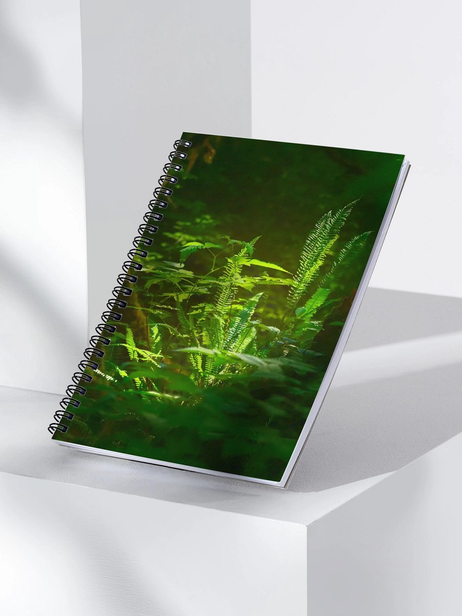 A little shot of sunshine in the wood's Spiral Notebook product image (3)