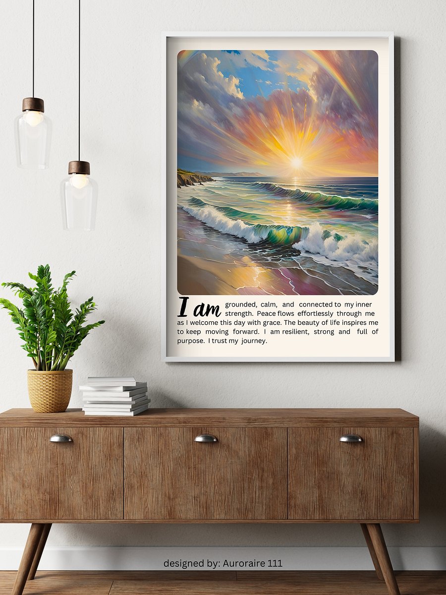 'I AM' Affirmation - Printable Wall Art | Digital Poster Download | Multiple Sizes Included product image (7)