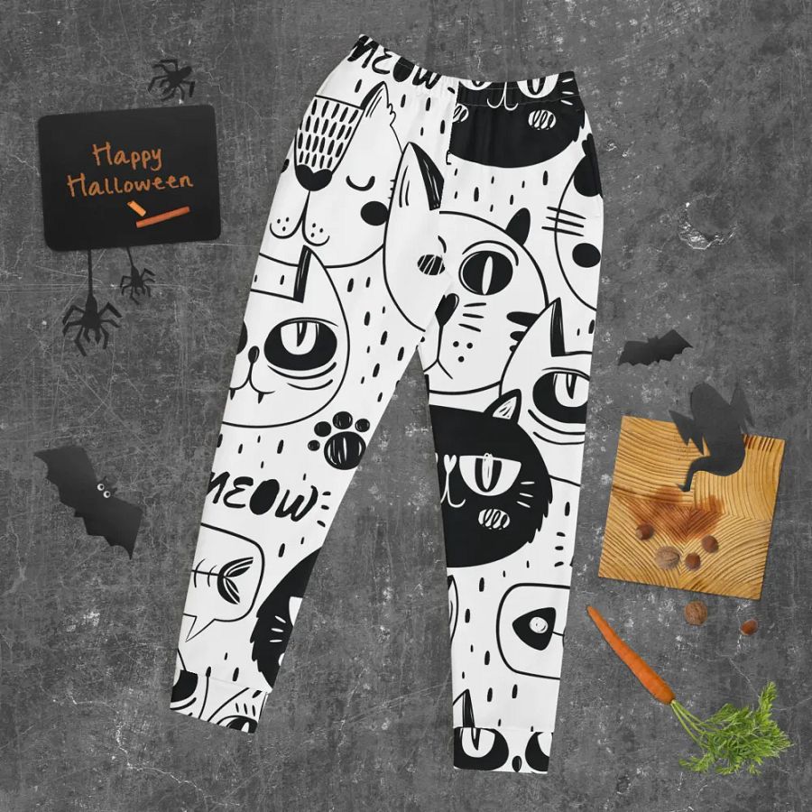 Women's Joggers Abstract Cat product image (11)
