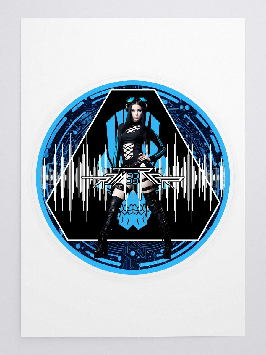 Cybergoth Girl Sticker product image (3)