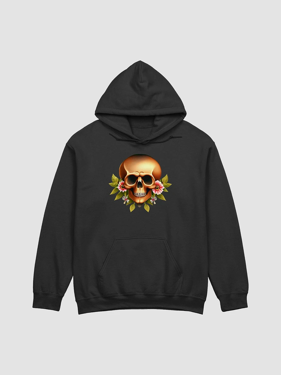 Skull with Nice Flowers Skull, skulls, skull art design, skeleton, skull and bones, scary, skull tattoo, artistic skull, human skull, dark skull, bones, Halloween, flowers product image (3)