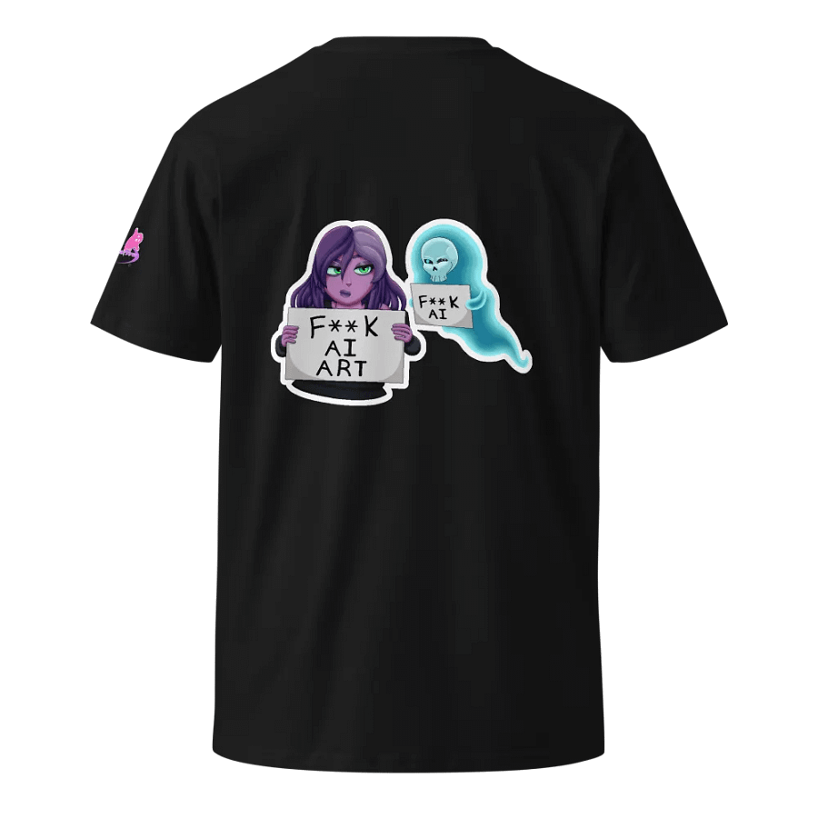 Fuck AI Art - Front & Back- Unisex T-Shirt product image (7)