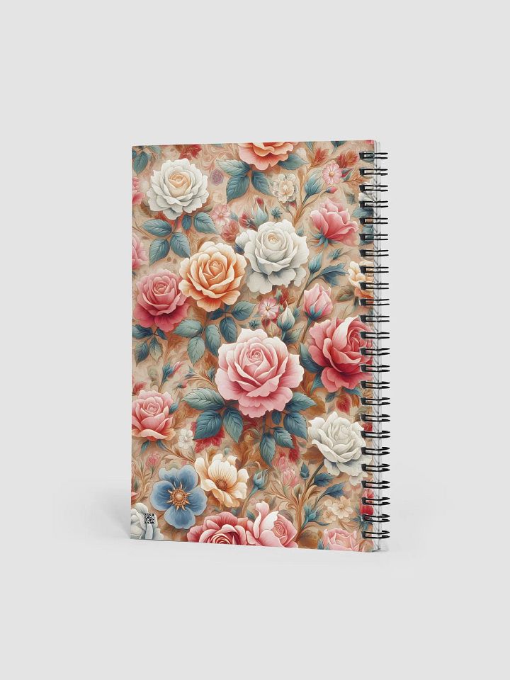 Royal Floral Spiral Notebook product image (2)