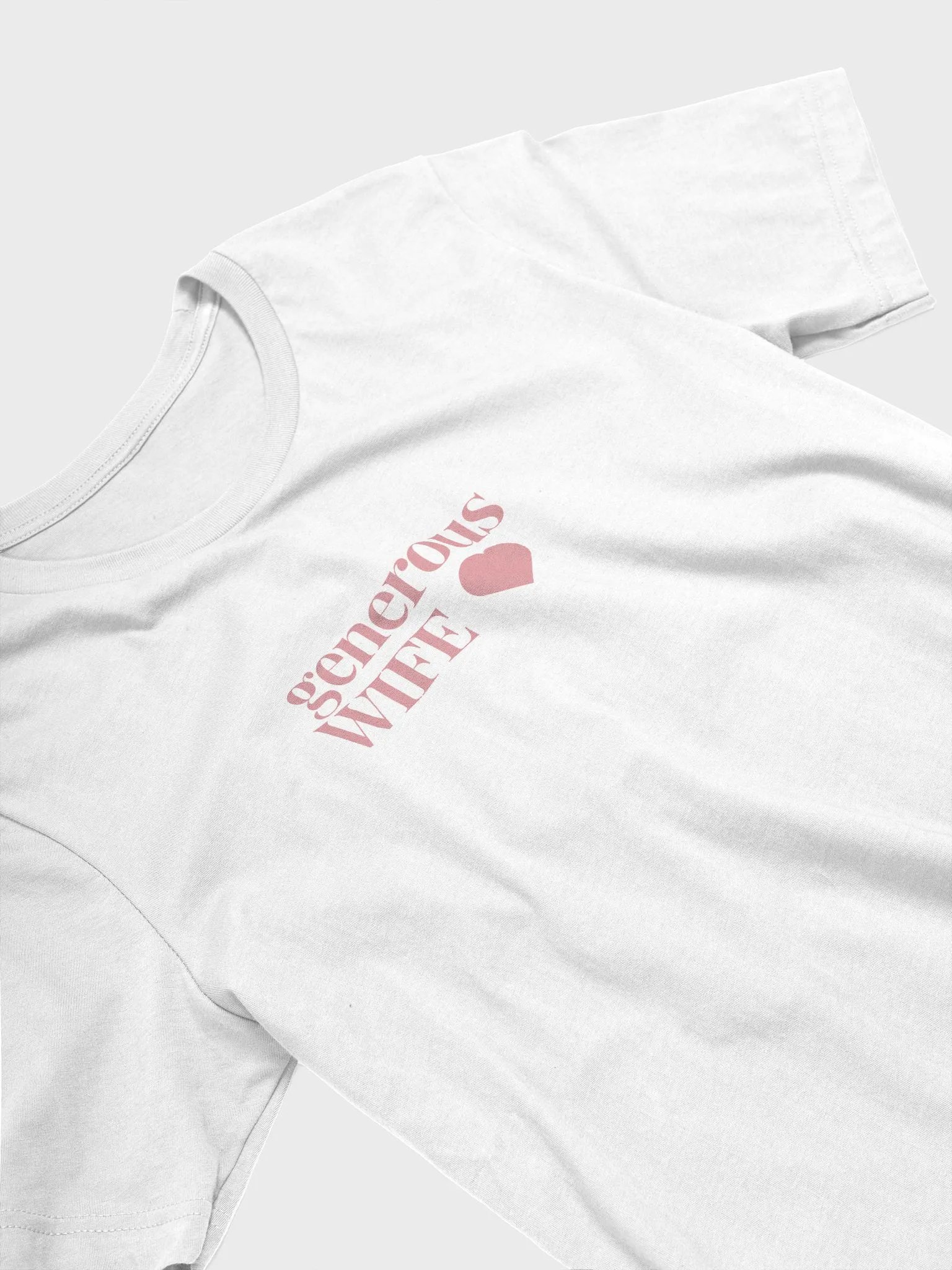 Generous Wife - White T product image (3)