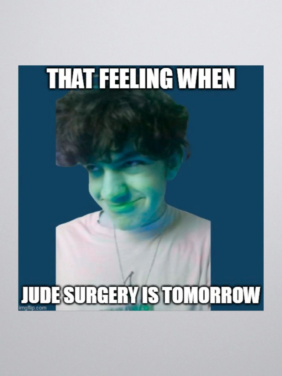 Jude Surgery Sticker product image (1)