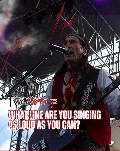 What line are you singing as loud as you can? 🎤 Crank it up and tag us with your favorite Two Wolf lyrics, let’s see who howl...