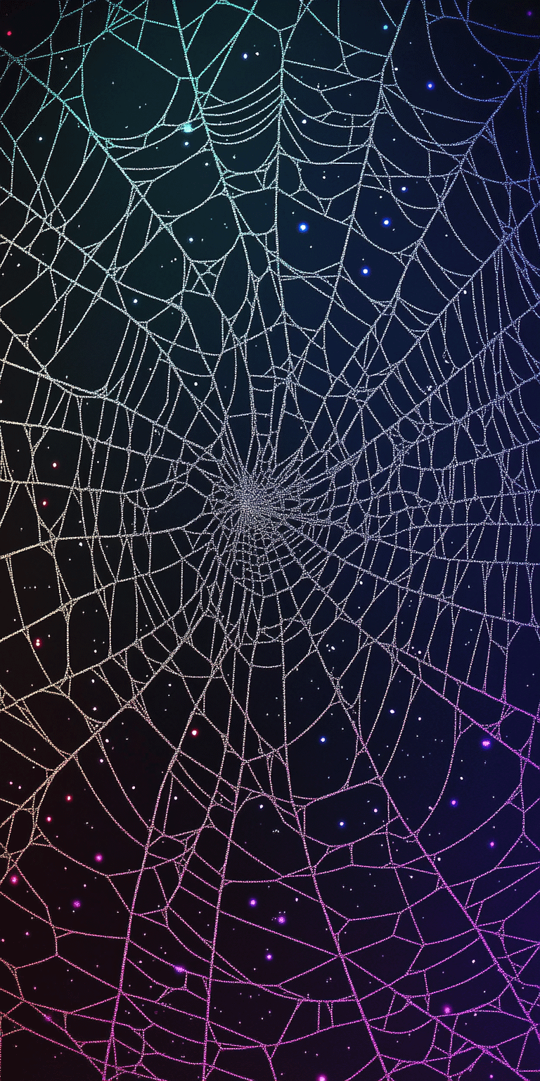 Phone Background Spiderweb product image (7)