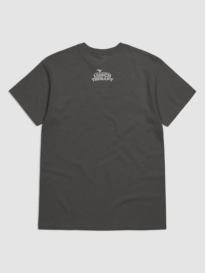 Trash Panda Comedy Club - Lunch Therapy on the back - Unisex Ultra Cotton Tee product image (2)