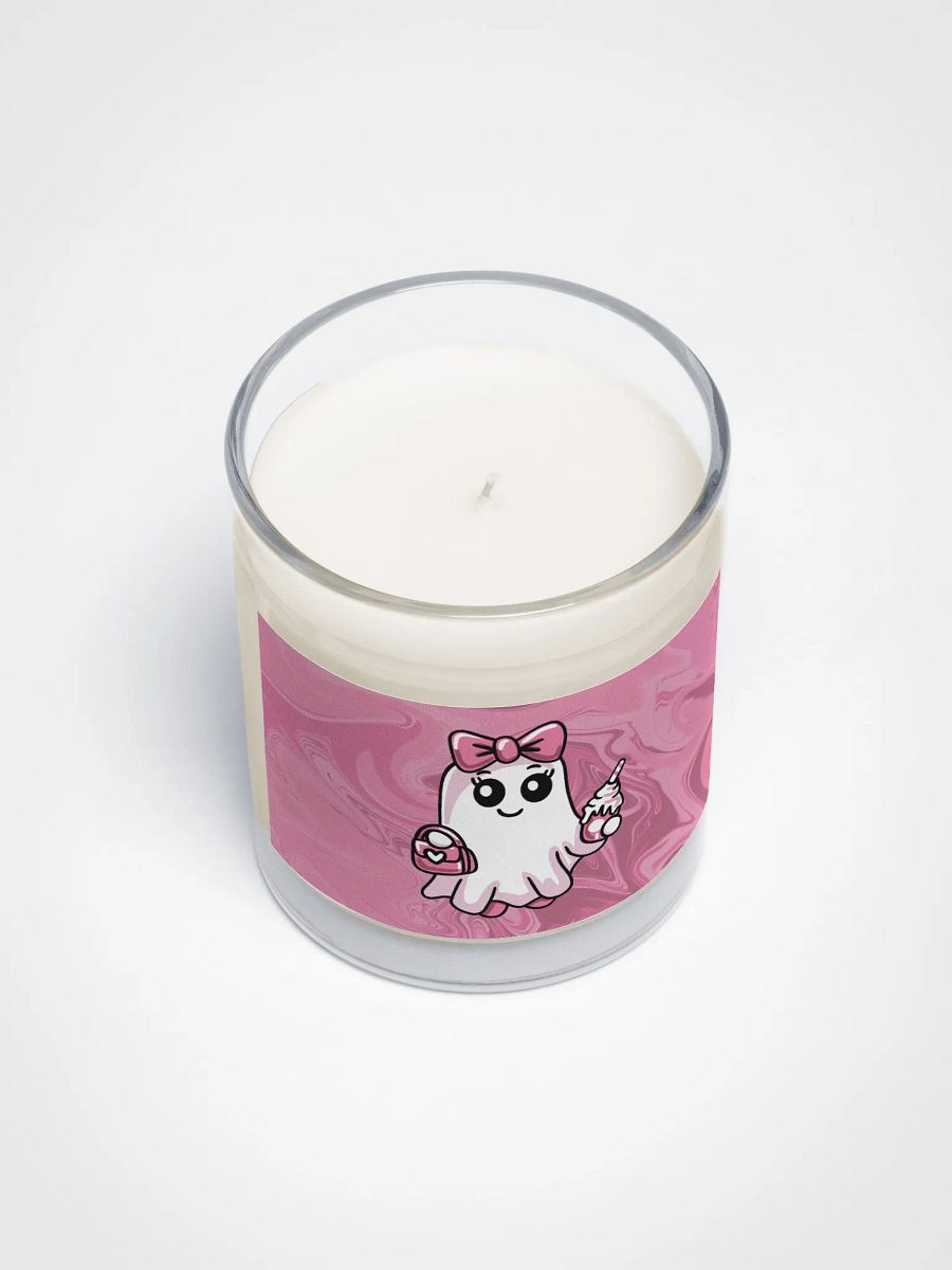 Cute Ghost Soy Wax Glass Jar Candle product image (3)