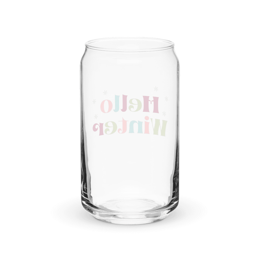 Winter Wonderland Can-Shaped Glass Set product image (2)