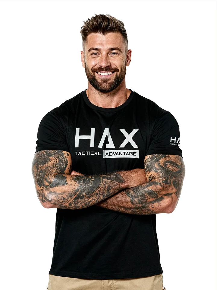 HAX Tactical B&W T-Shirt product image (2)