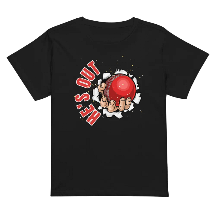 He's Out Cricket Tee product image (8)