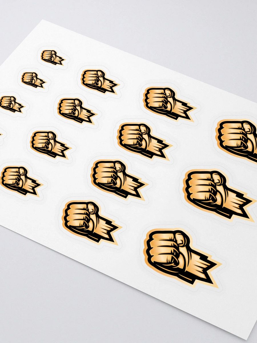 PuncH Fist Sticker Sheet product image (3)