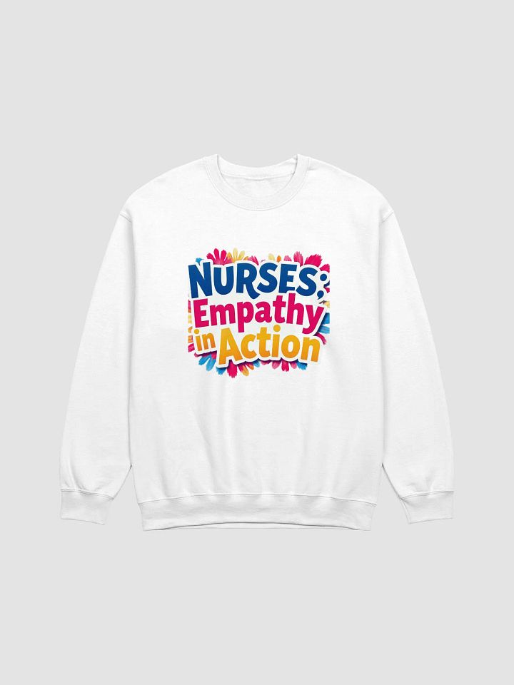 Empathy in Action Floral Crewneck Sweatshirt product image (1)
