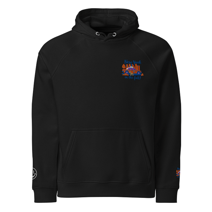 Autumn Taxi Ride Unisex Eco Hoodie product image (2)