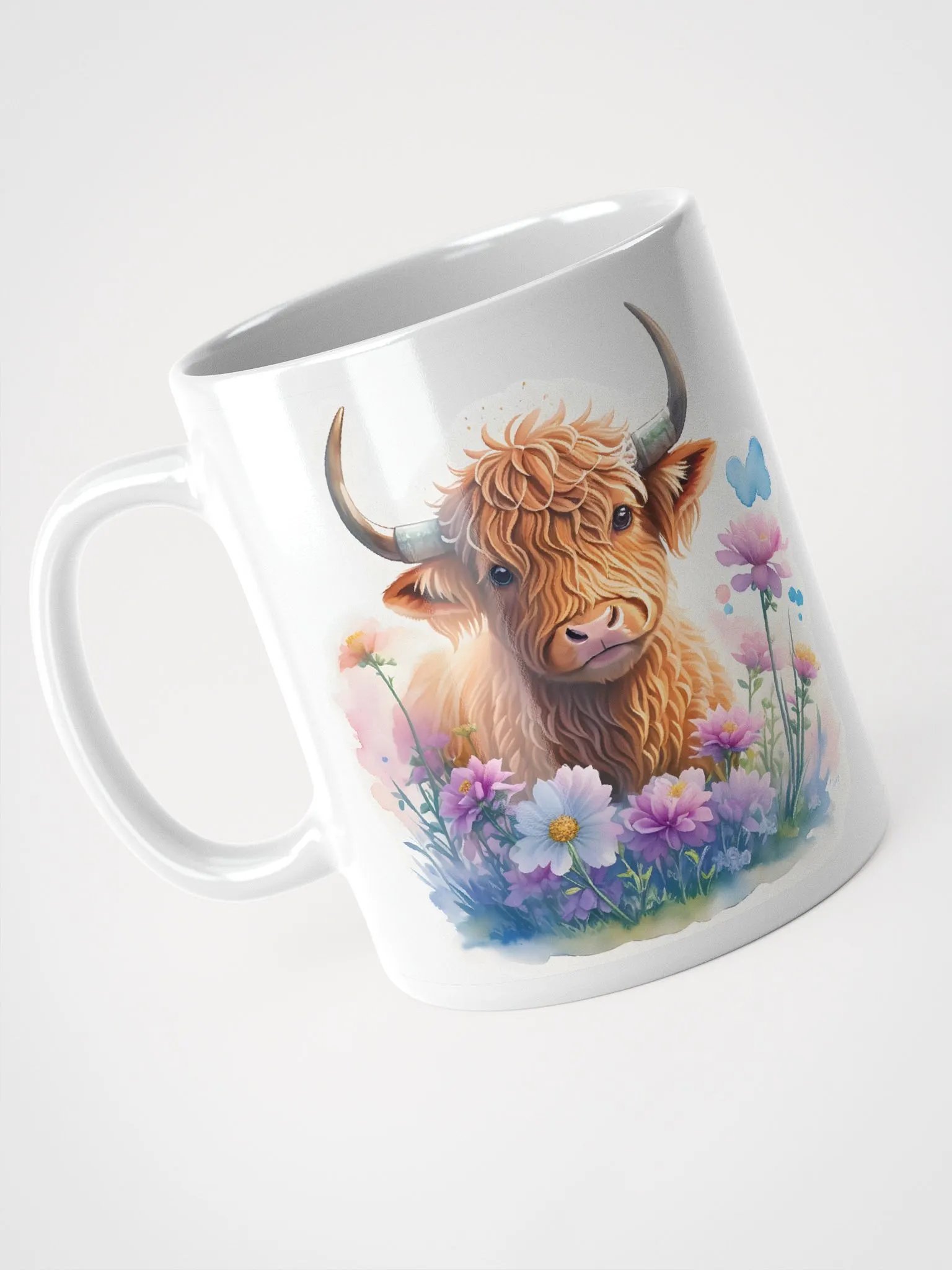 Whimsical Highland Cow Mug product image (5)