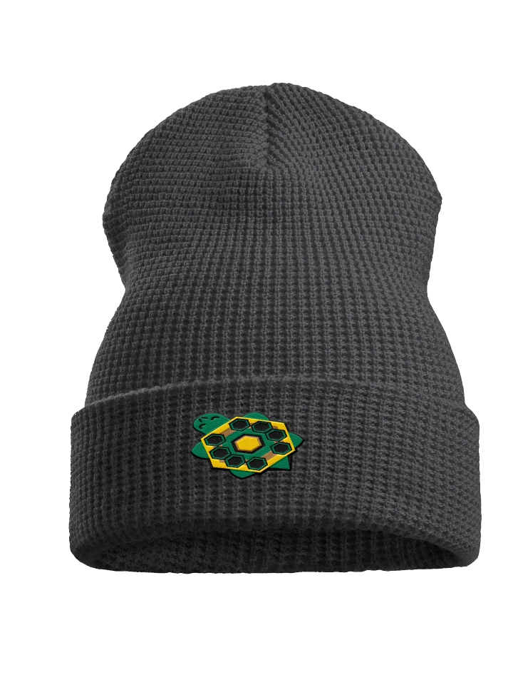 Geometric Turtle Waffle Beanie product image (2)