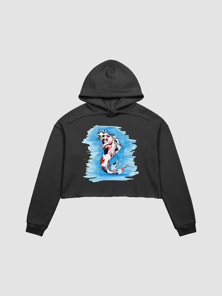 Mermeow Calico Crop Hoodie product image (9)