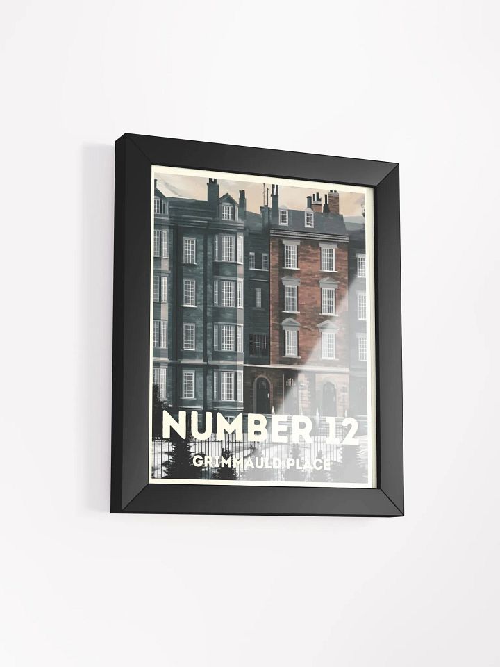 Grimmauld Place Vintage Travel Poster product image (2)