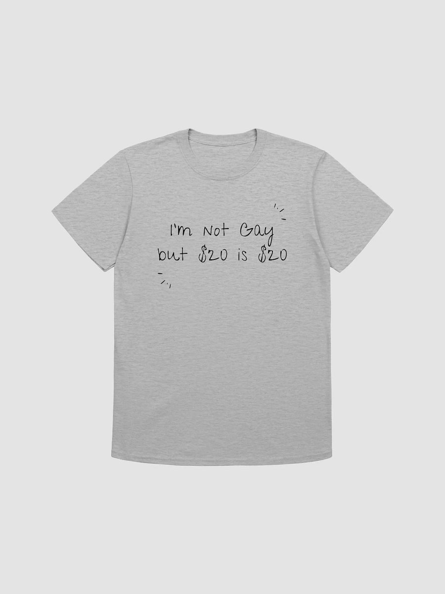 I'm Not Gay But $20 is $20 Unisex T-Shirt V13 product image (4)