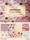 Cute Sweets Hand Drawn Vector Seamless Patterns Collection product image (1)