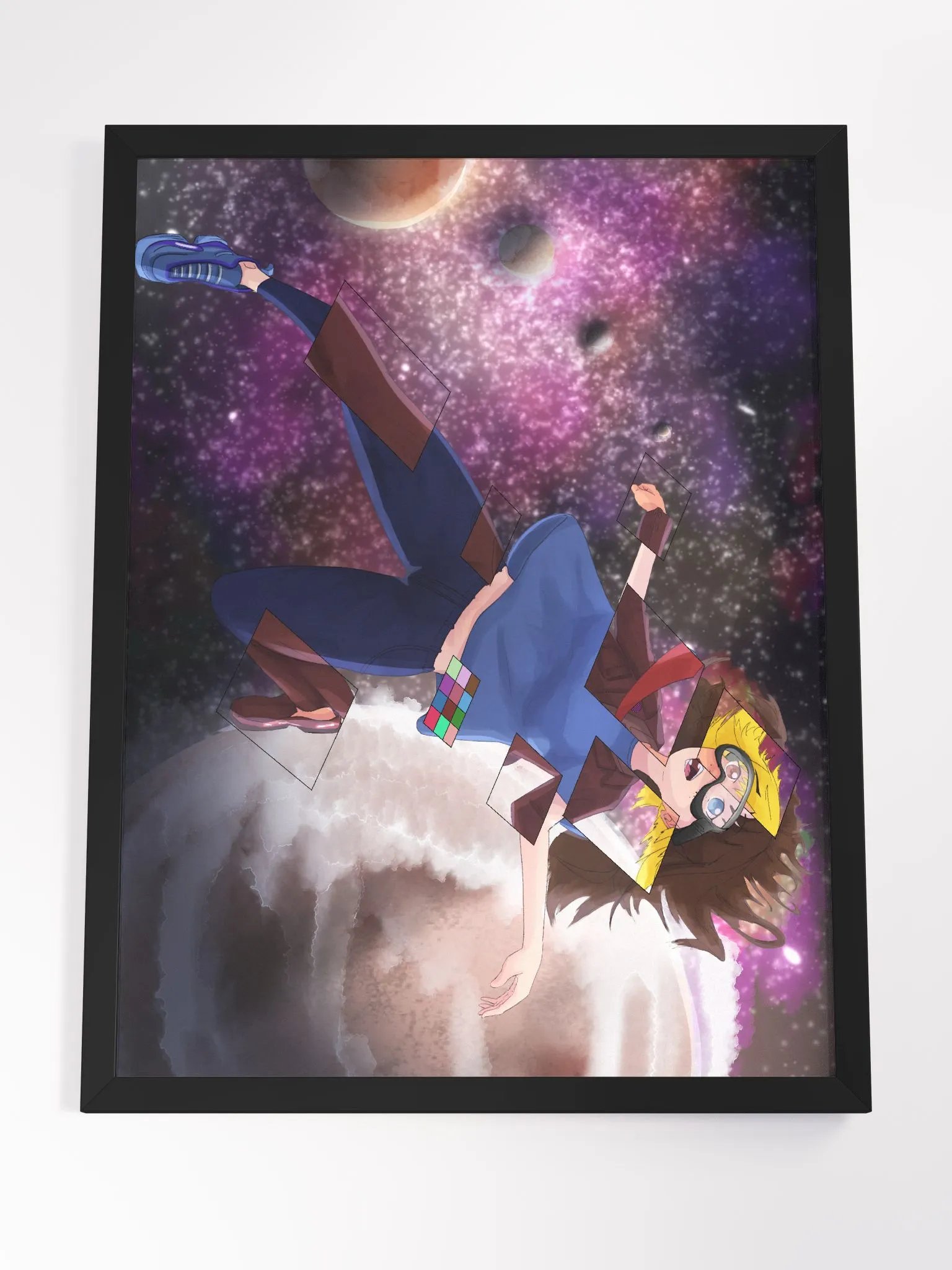 Buffer_Spaceroutine Framed Matte Poster (18