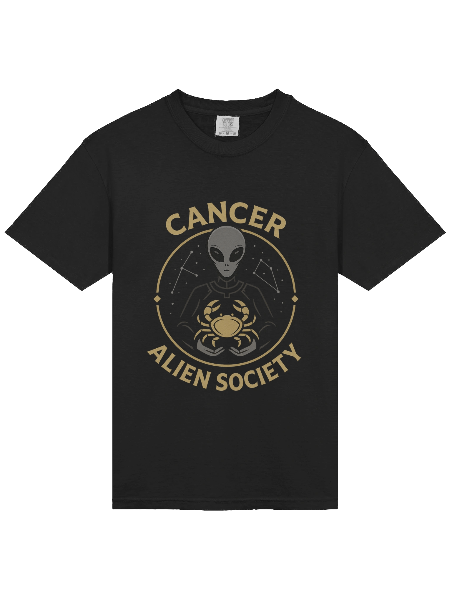 Cancer Alien Zodiac T-Shirt product image (3)