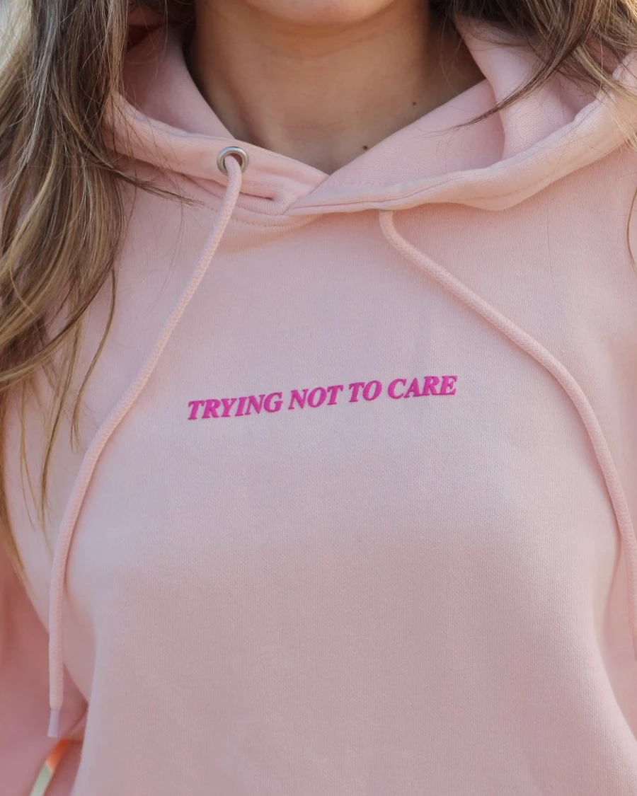 TNTC HOODIE- PALE PINK product image (4)