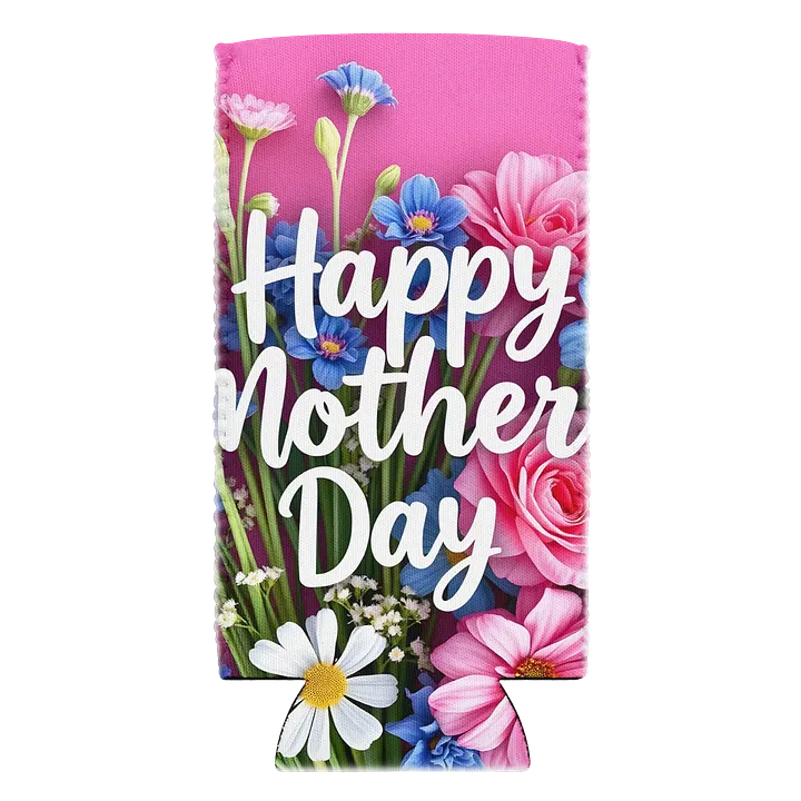 Mom's Day Floral Can Cooler product image (2)