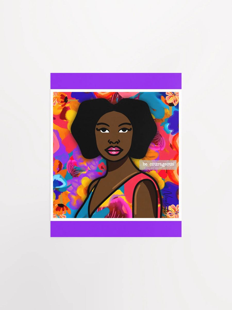 Courageous Beauty Poster product image (1)