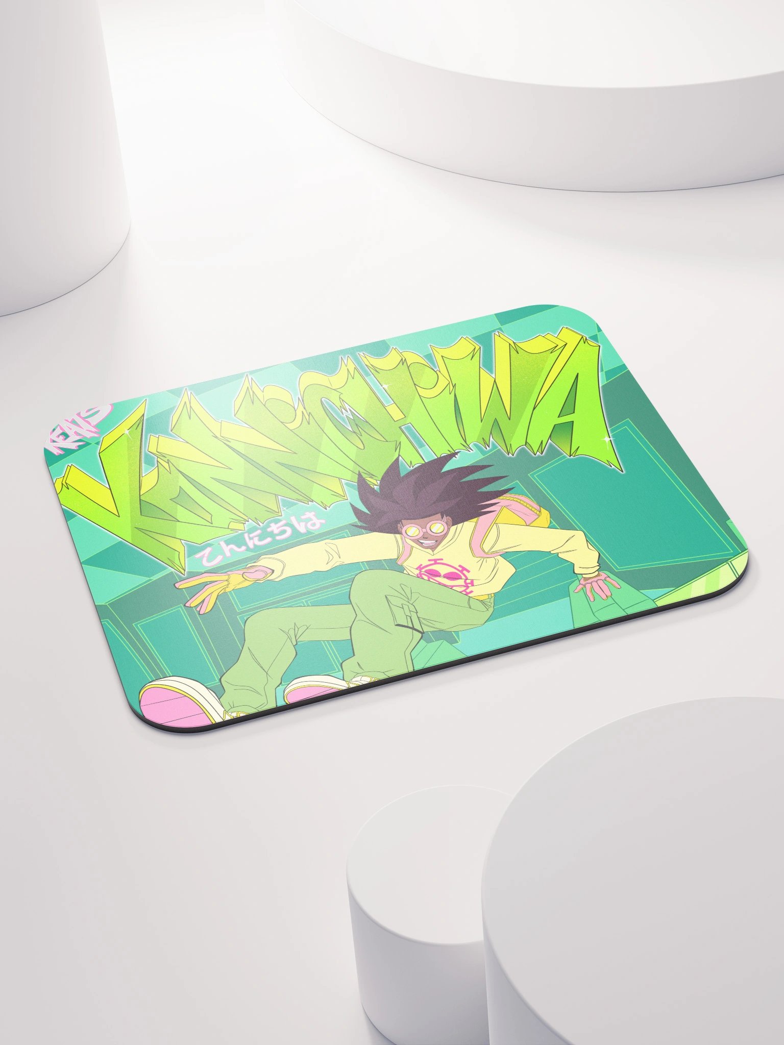 KONNICHIWA Mouse Pad product image (4)