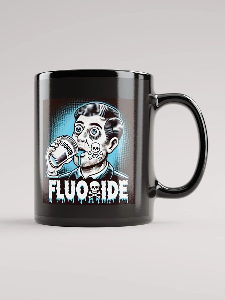 FLUORIDE PHIL MUG BLK product image (1)