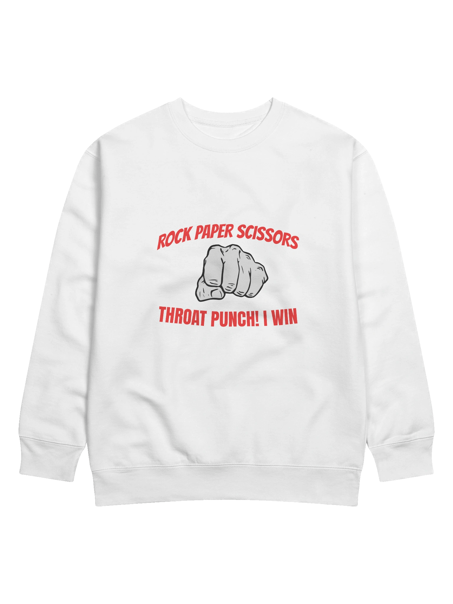 Knockout Fist Throat Punch Sweatshirt product image (71)