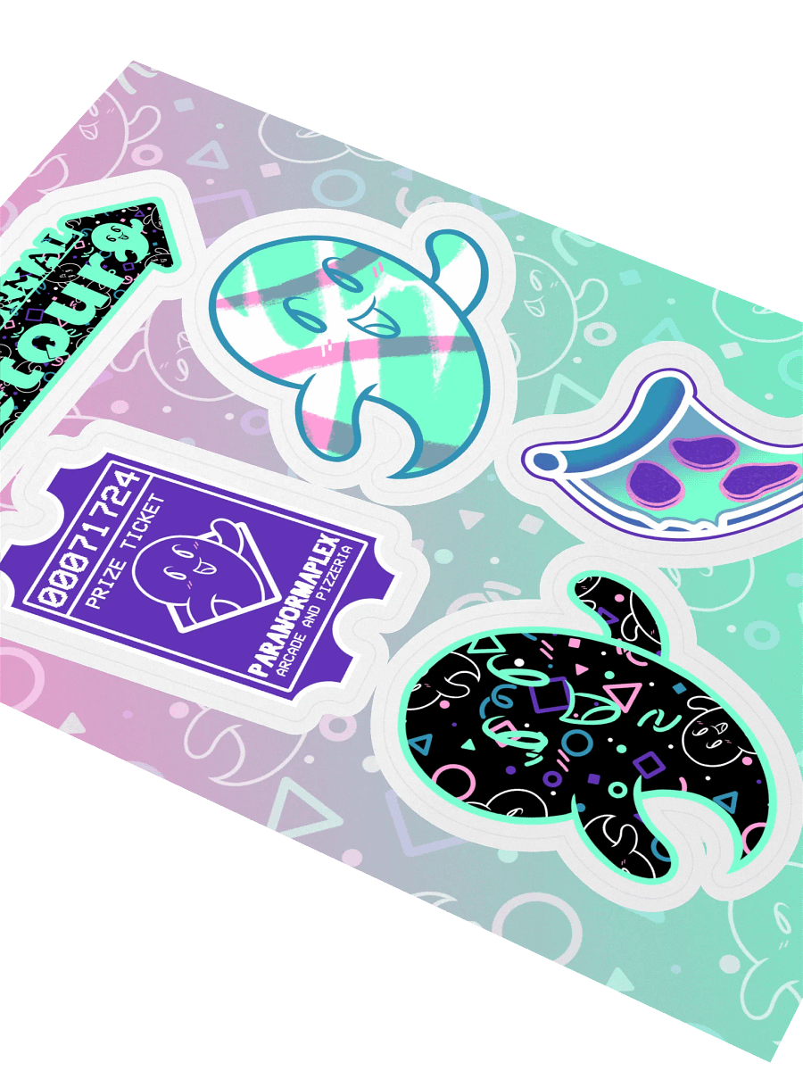 Haunted By the 90's Sticker Sheet product image (2)
