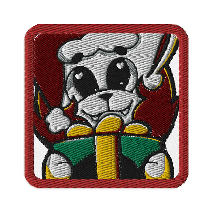 MA Santa Lion Embroidered Patch product image (1)
