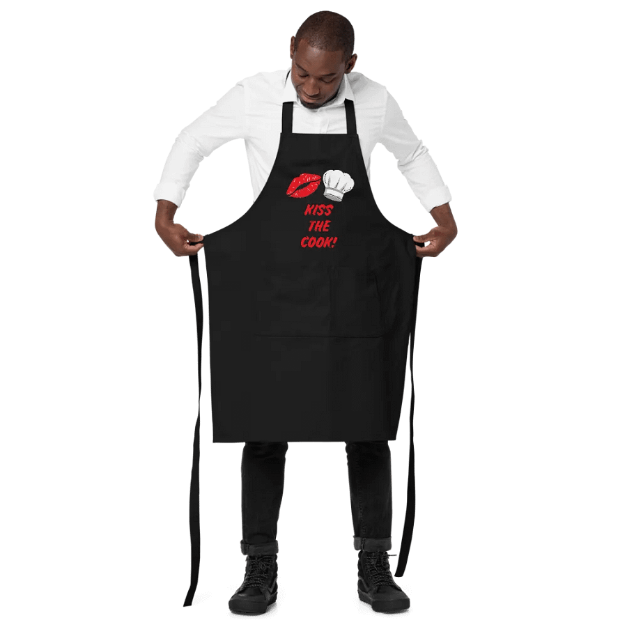 KISS THE COOK APRON product image (3)