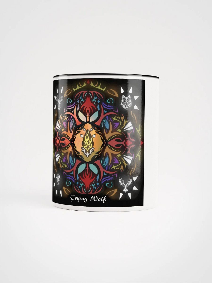 Crying Wolf Album Cover Black & White Mug product image (5)
