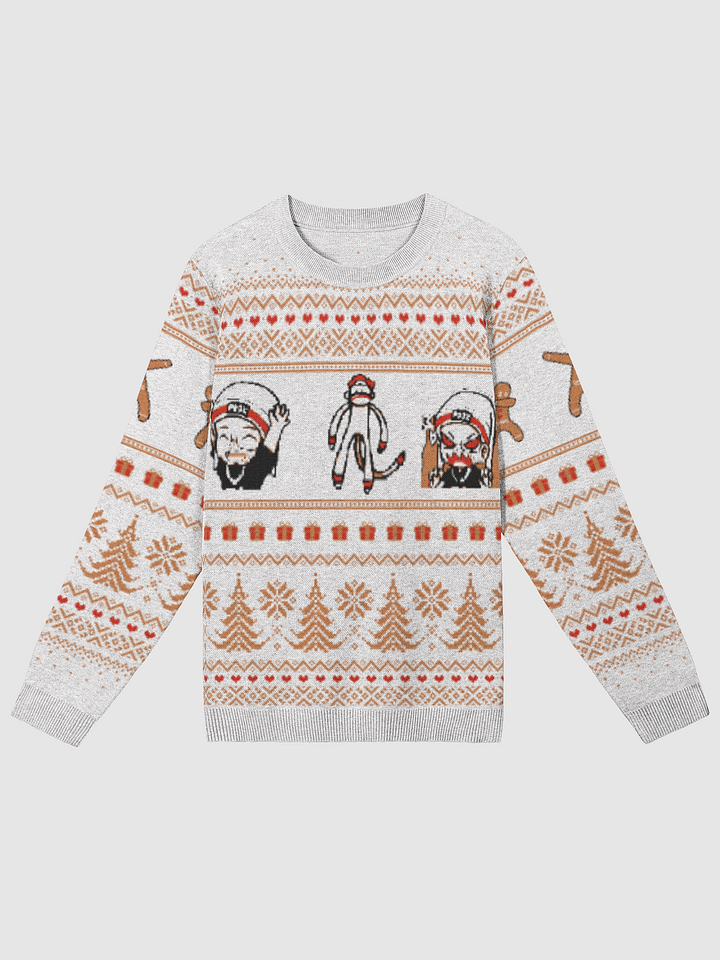 Gingerbread Sox Holiday Sweater product image (1)