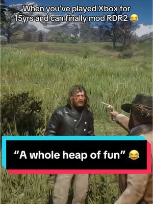 “A whole heap of fun” 😂 I’ve wanted to do this to Micah since this game came out 😂😂 Unfortunately he is unkillable but this was just as fun 😂😂 #bluntforcevenom #rdr2 #arthurmorgan #micahbell #funny #fyp #trending #viral #xyzcba #blowthisup 