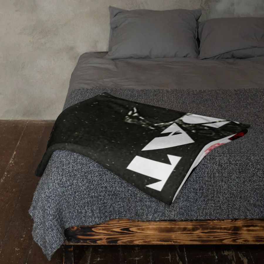 Satanic Claus Throw Blanket product image (23)